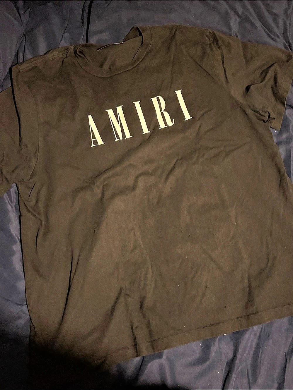 AMIRI Core Logo Graphic T-Shirt Brown Medium